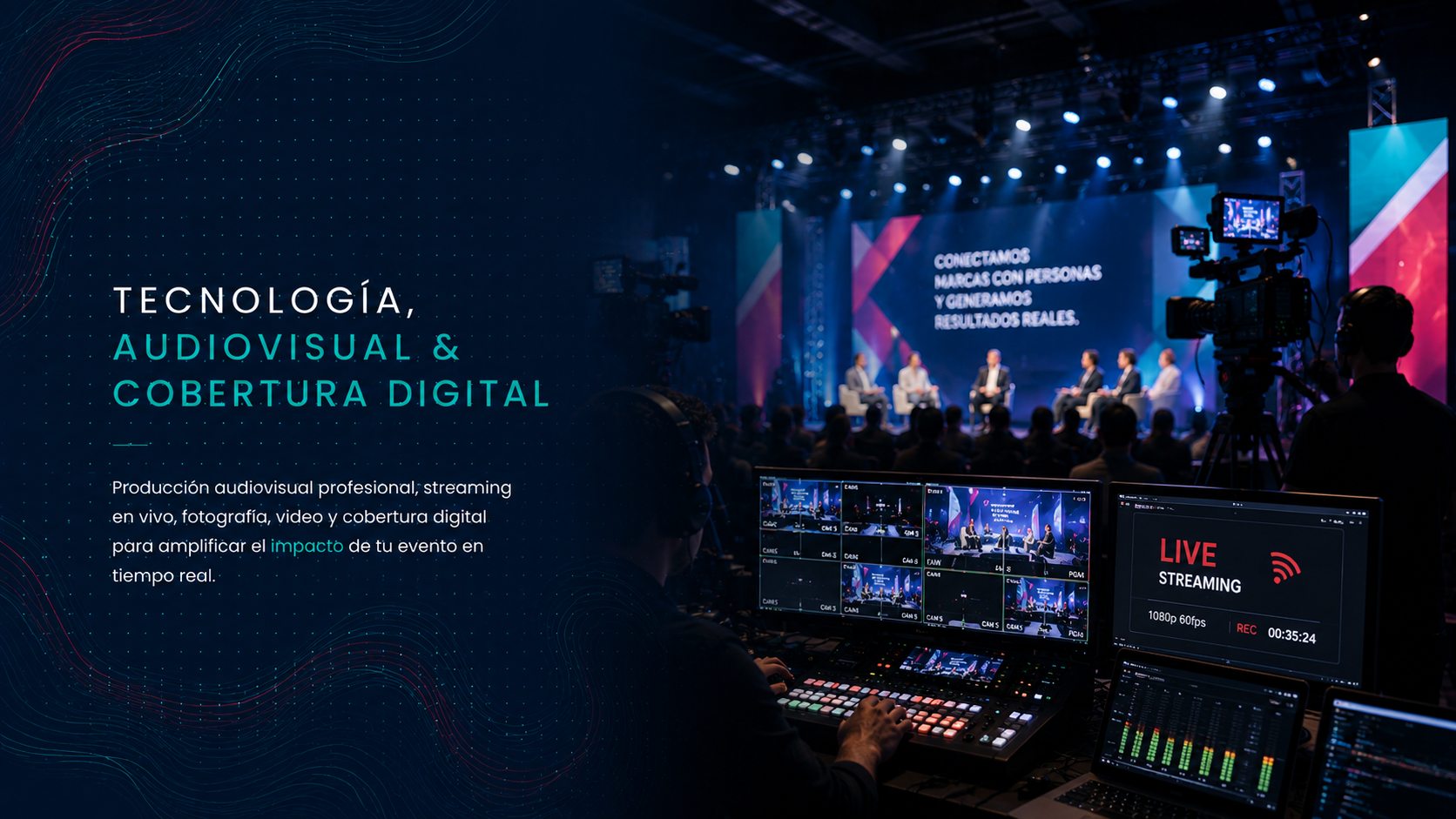 Tecnología y realidad virtual aplicada a eventos